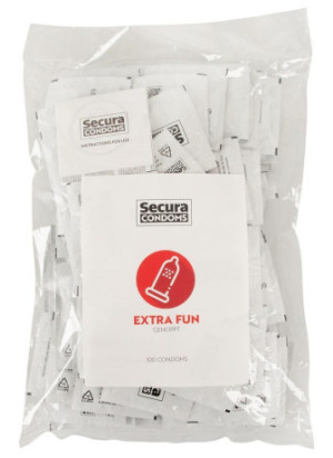 Secura Extra Fun 100pcs Bag